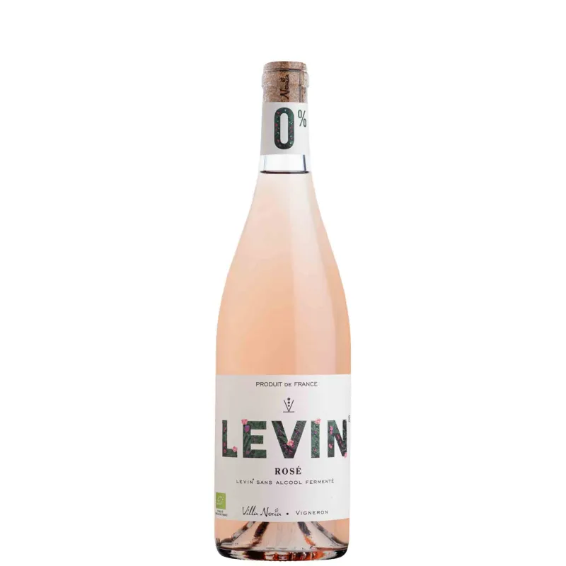 Vin rosé sans alcool - Levin Rosé - Villa Noria