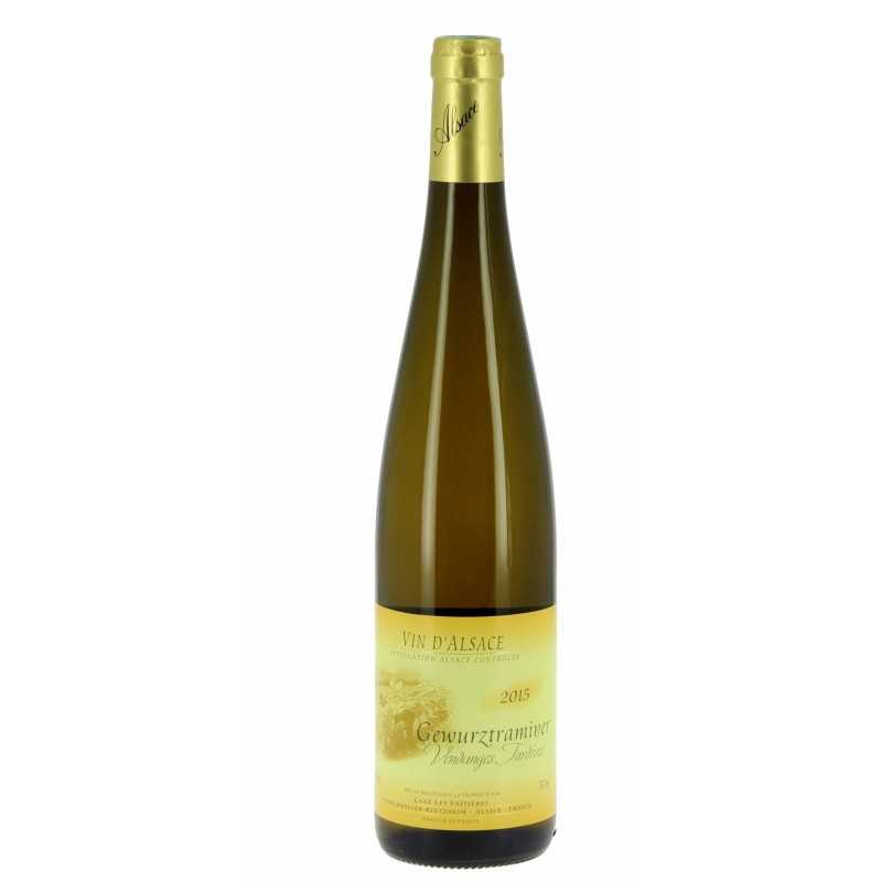 Vin blanc D'Alsace Gewurztraminer - Vendanges Tardives 75cl