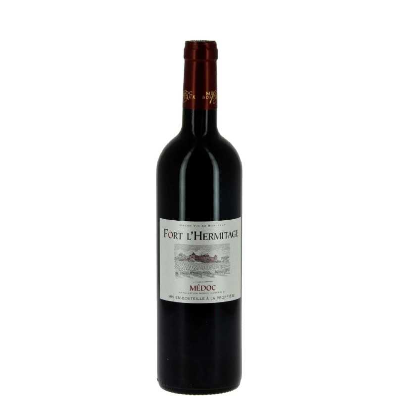 Vin rouge Bordeaux Médoc - Fort L'Hermitage 75cl