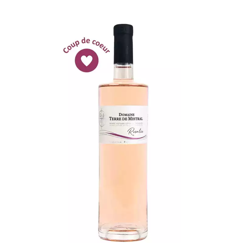 cotes de provence rosalie domaine terre de mistral 75cl