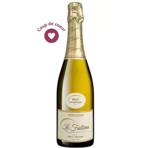 cremant d alsace brut les faitieres 75cl