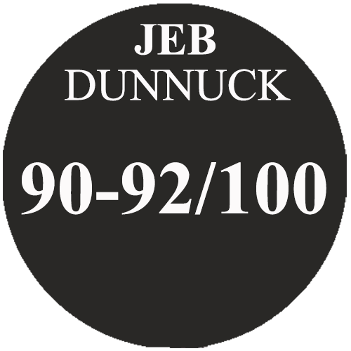 Jeb Dunnuck 90-92/100 